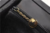 Authentic GUCCI Bamboo Vintage Shoulder Hand Bag Purse Enamel Black 2864E
