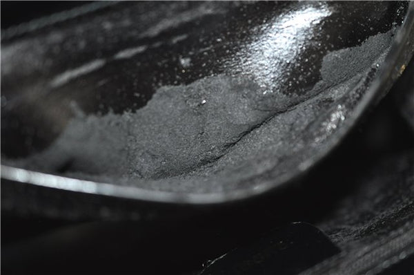 Authentic GUCCI Bamboo Vintage Shoulder Hand Bag Purse Enamel Black 2864E