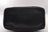 Authentic GUCCI Vintage Shoulder Tote Bag GG Canvas Leather 109141 Black 2864I