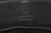 Authentic GUCCI Vintage Shoulder Tote Bag GG Canvas Leather 109141 Black 2864I
