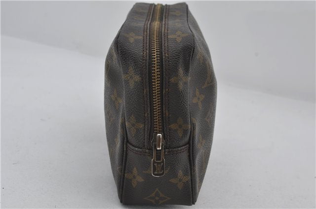 Authentic Louis Vuitton Monogram Trousse Toilette 23 Clutch Bag M47524 LV 2865E