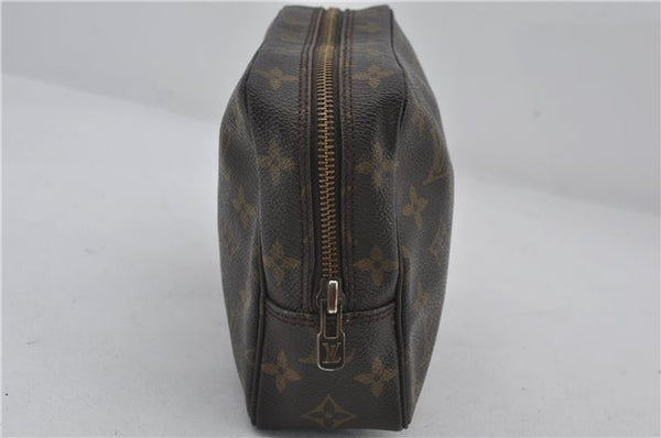 Authentic Louis Vuitton Monogram Trousse Toilette 23 Clutch Bag M47524 LV 2865E