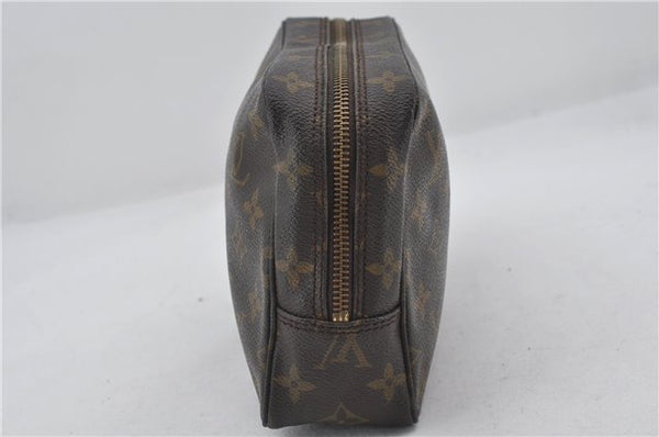 Authentic Louis Vuitton Monogram Trousse Toilette 23 Clutch Bag M47524 LV 2865E