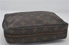Authentic Louis Vuitton Monogram Trousse Toilette 23 Clutch Bag M47524 LV 2865E