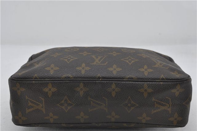 Authentic Louis Vuitton Monogram Trousse Toilette 23 Clutch Bag M47524 LV 2865E