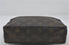 Authentic Louis Vuitton Monogram Trousse Toilette 23 Clutch Bag M47524 LV 2865E