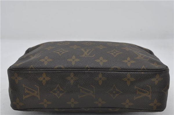 Authentic Louis Vuitton Monogram Trousse Toilette 23 Clutch Bag M47524 LV 2865E