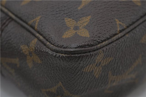 Authentic Louis Vuitton Monogram Trousse Toilette 23 Clutch Bag M47524 LV 2865E