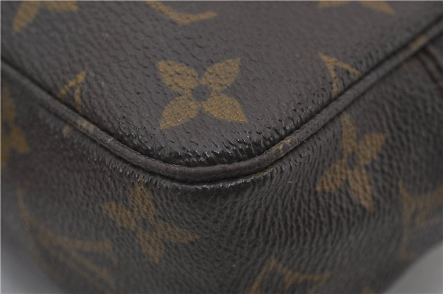 Authentic Louis Vuitton Monogram Trousse Toilette 23 Clutch Bag M47524 LV 2865E