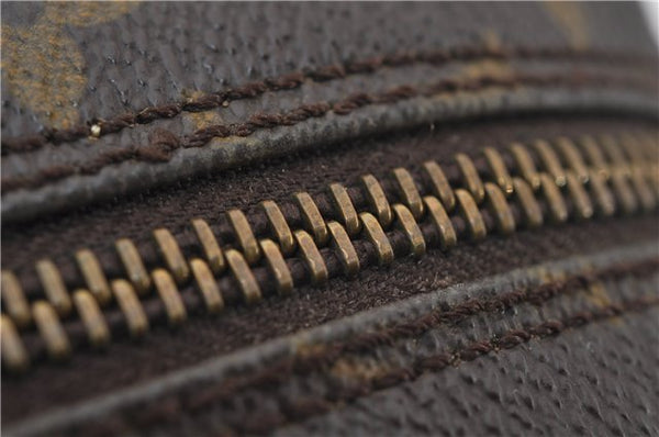 Authentic Louis Vuitton Monogram Trousse Toilette 23 Clutch Bag M47524 LV 2865E