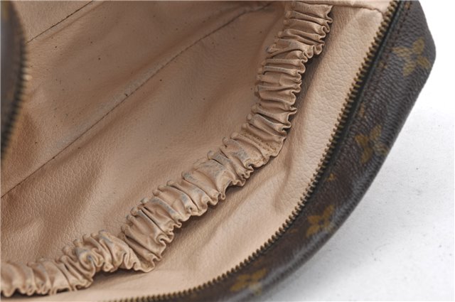 Authentic Louis Vuitton Monogram Trousse Toilette 23 Clutch Bag M47524 LV 2865E