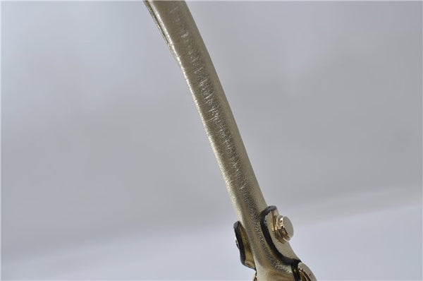 Authentic GUCCI Abbey Shoulder Tote Bag GG Canvas Leather 190525 Beige 2868F