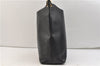 Authentic GUCCI Bamboo Vintage Shoulder Tote Bag Purse Leather Black 2869E