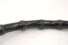 Authentic GUCCI Bamboo Vintage Shoulder Tote Bag Purse Leather Black 2869E