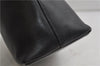 Authentic GUCCI Bamboo Vintage Shoulder Tote Bag Purse Leather Black 2869E