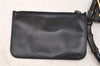Authentic GUCCI Bamboo Vintage Shoulder Tote Bag Purse Leather Black 2869E