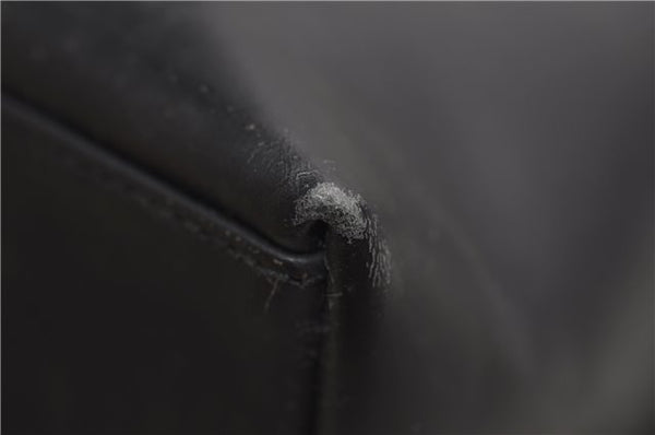 Authentic GUCCI Vintage Shoulder Hand Bag Purse Leather 0013017 Black 2870E