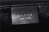 Authentic GUCCI Vintage Shoulder Hand Bag Purse Leather 0013017 Black 2870E