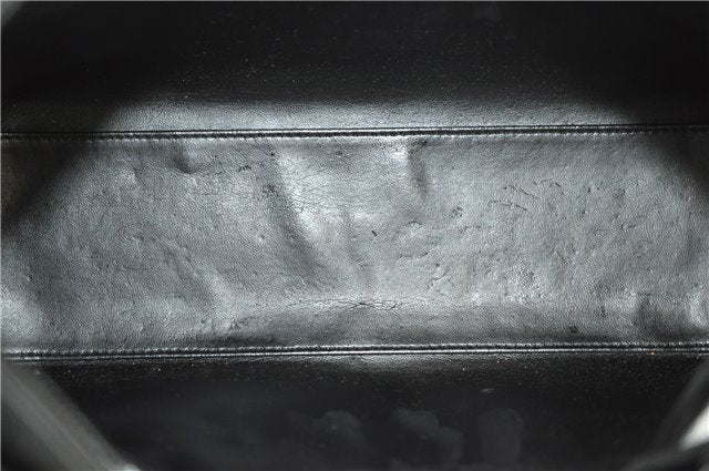 Authentic GUCCI Vintage Shoulder Hand Bag Purse Leather 0013017 Black 2870E