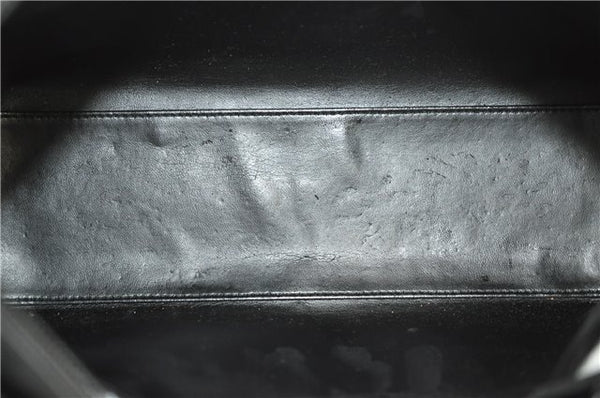 Authentic GUCCI Vintage Shoulder Hand Bag Purse Leather 0013017 Black 2870E