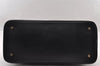 Authentic PRADA Vintage Saffiano Leather Shoulder Hand Bag Purse Black 2870I