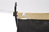 Authentic GUCCI Vintage Shoulder Hand Bag Purse Suede Leather Black 2871E