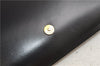 Authentic GUCCI Vintage Shoulder Hand Bag Purse Suede Leather Black 2871E