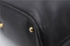 Authentic GUCCI Bamboo Vintage 2way Hand Shoulder Bag Leather Black Junk 2873E