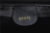 Authentic GUCCI Bamboo Vintage 2way Hand Shoulder Bag Leather Black Junk 2873E