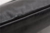 Authentic BALENCIAGA Giant Envelope Clutch Bag Purse Leather 204534 Black 2873F