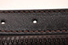 Authentic FENDI Vintage Zucca Hand Bag Purse Canvas Leather Brown 2873I