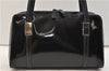 Authentic GUCCI Vintage Shoulder Hand Bag Purse Leather Black 2874E
