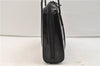 Authentic GUCCI Vintage Shoulder Hand Bag Purse Leather Black 2874E