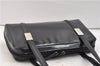 Authentic GUCCI Vintage Shoulder Hand Bag Purse Leather Black 2874E
