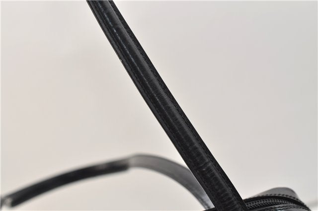 Authentic GUCCI Vintage Shoulder Hand Bag Purse Leather Black 2874E