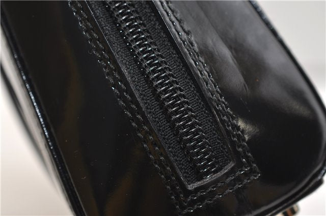 Authentic GUCCI Vintage Shoulder Hand Bag Purse Leather Black 2874E