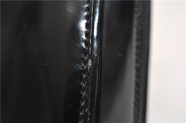 Authentic GUCCI Vintage Shoulder Hand Bag Purse Leather Black 2874E