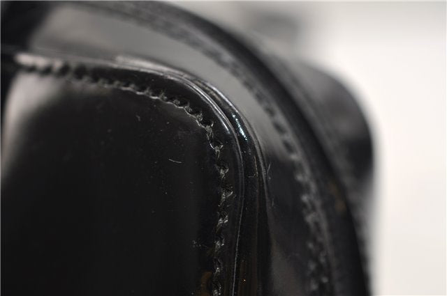 Authentic GUCCI Vintage Shoulder Hand Bag Purse Leather Black 2874E