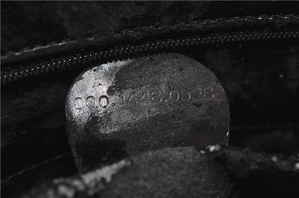 Authentic GUCCI Vintage Shoulder Hand Bag Purse Leather Black 2874E