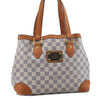 Auth Louis Vuitton Damier Azur Hampstead PM Shoulder Tote Bag N51207 LV 2875D