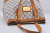 Auth Louis Vuitton Damier Azur Hampstead PM Shoulder Tote Bag N51207 LV 2875D