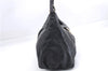 Authentic GUCCI Abbey Vintage Shoulder Hand Bag Purse Leather 190525 Black 2875E