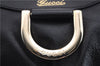 Authentic GUCCI Abbey Vintage Shoulder Hand Bag Purse Leather 190525 Black 2875E
