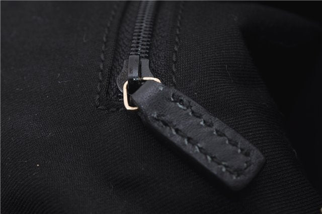 Authentic GUCCI Abbey Vintage Shoulder Hand Bag Purse Leather 190525 Black 2875E