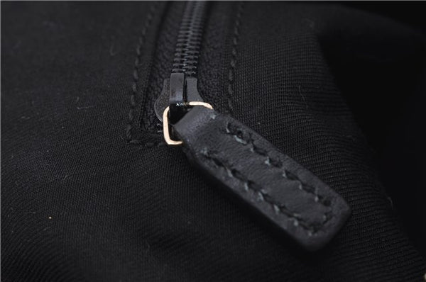 Authentic GUCCI Abbey Vintage Shoulder Hand Bag Purse Leather 190525 Black 2875E