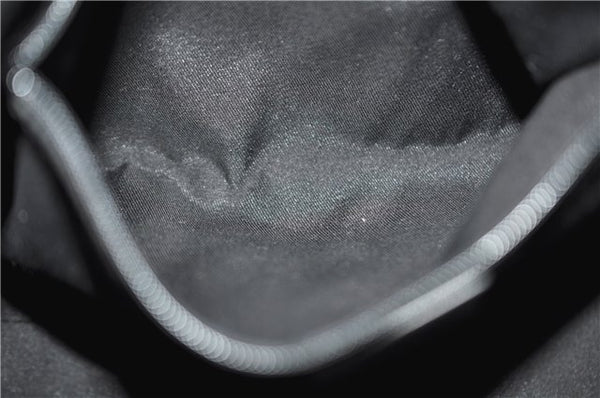 Authentic GUCCI Abbey Vintage Shoulder Hand Bag Purse Leather 190525 Black 2875E