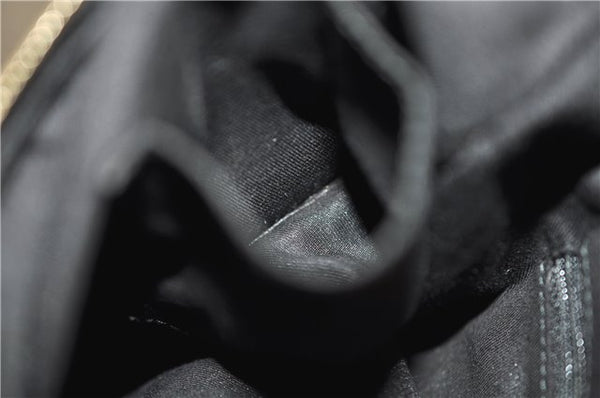 Authentic GUCCI Abbey Vintage Shoulder Hand Bag Purse Leather 190525 Black 2875E