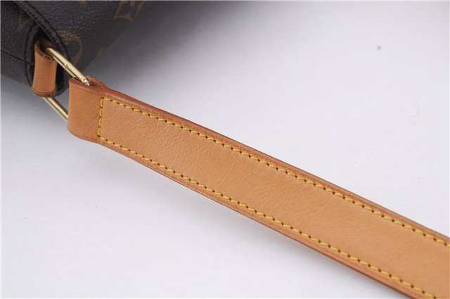 Authentic Louis Vuitton Monogram Musette Shoulder Cross Body Bag M51256 LV 2876D