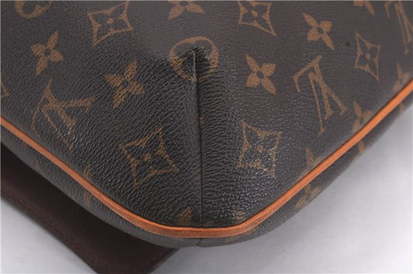 Authentic Louis Vuitton Monogram Musette Shoulder Cross Body Bag M51256 LV 2876D