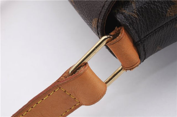 Authentic Louis Vuitton Monogram Musette Shoulder Cross Body Bag M51256 LV 2876D